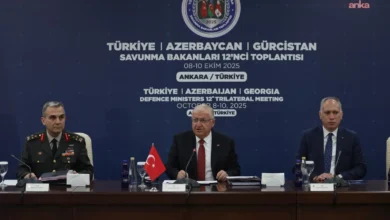 نشست سه‌جانبه وزرای دفاع ترکیه، آذربایجان و گرجستان در آنکارا برگزار شد