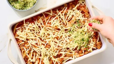 کاسرول پارمزان و مرغ