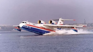 تیک آف دیدنی یک هواپیمای دریایی از روی سطح آب 1 2 151