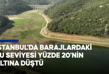  ذخیره ۵ سد استانبول زیر ۲۰ درصد؛ ضرورت صرفه‌جویی در مصرف آب