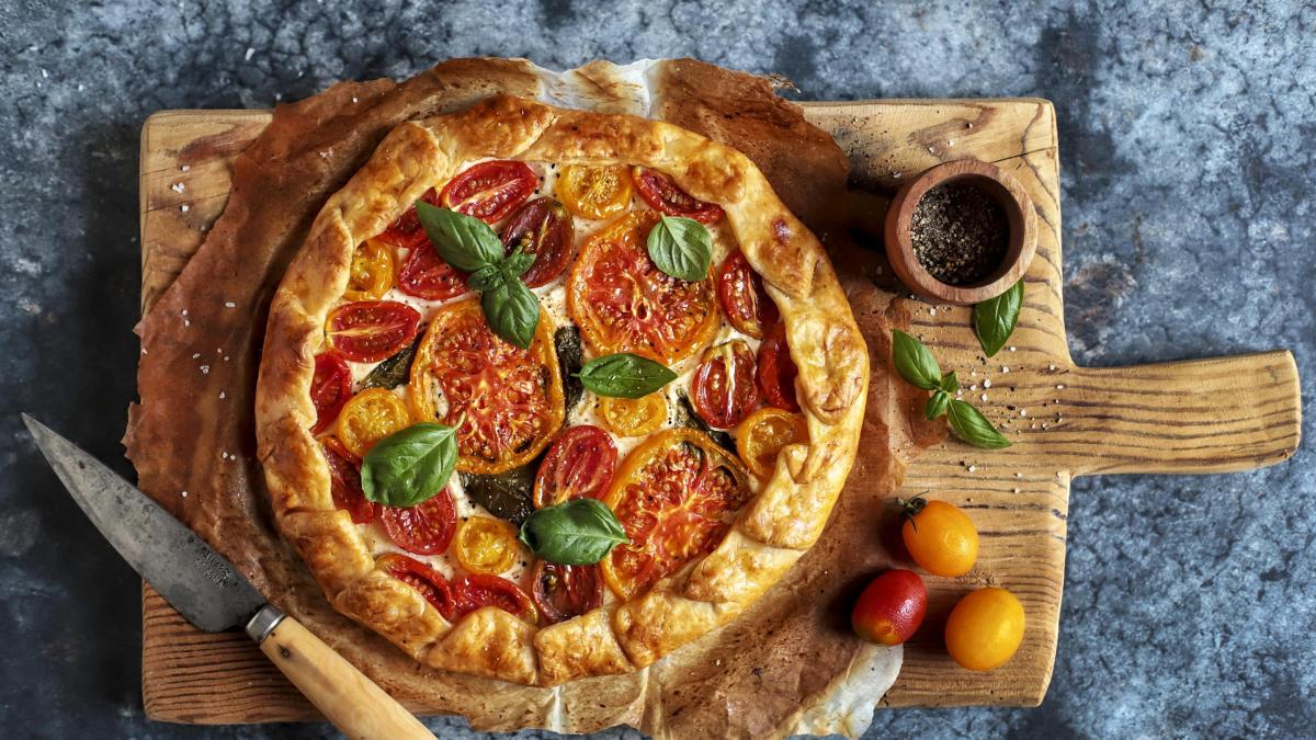 طرز تهیه تارت گوجه فرنگی به روش ایتالیایی 1 4 4