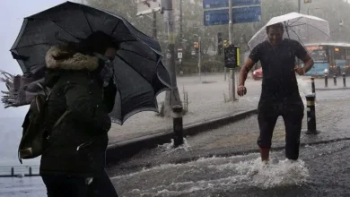 هواشناسی ترکیه از احتمال وقوع سیل در منطقه مرمره خبر داد