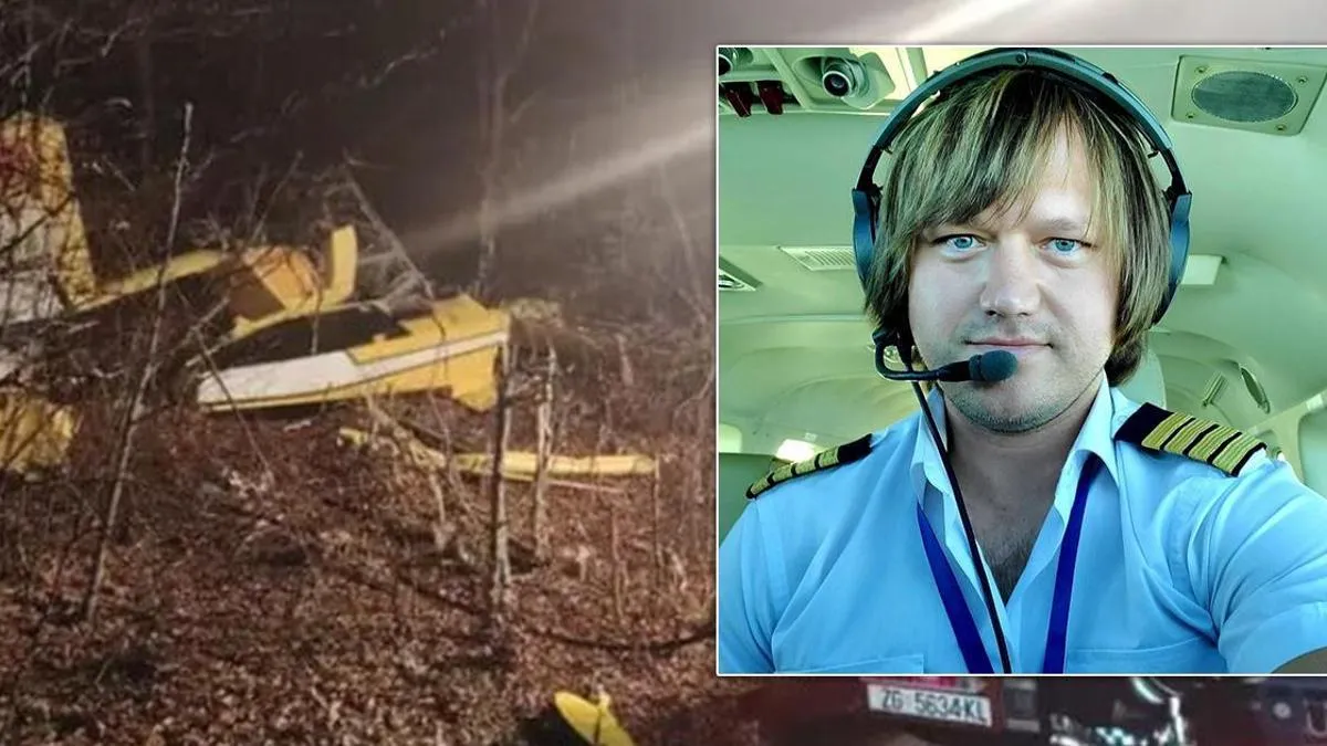 جان باختن خلبان ترکیهای هواپیمای اطفای حریق در کرواسی