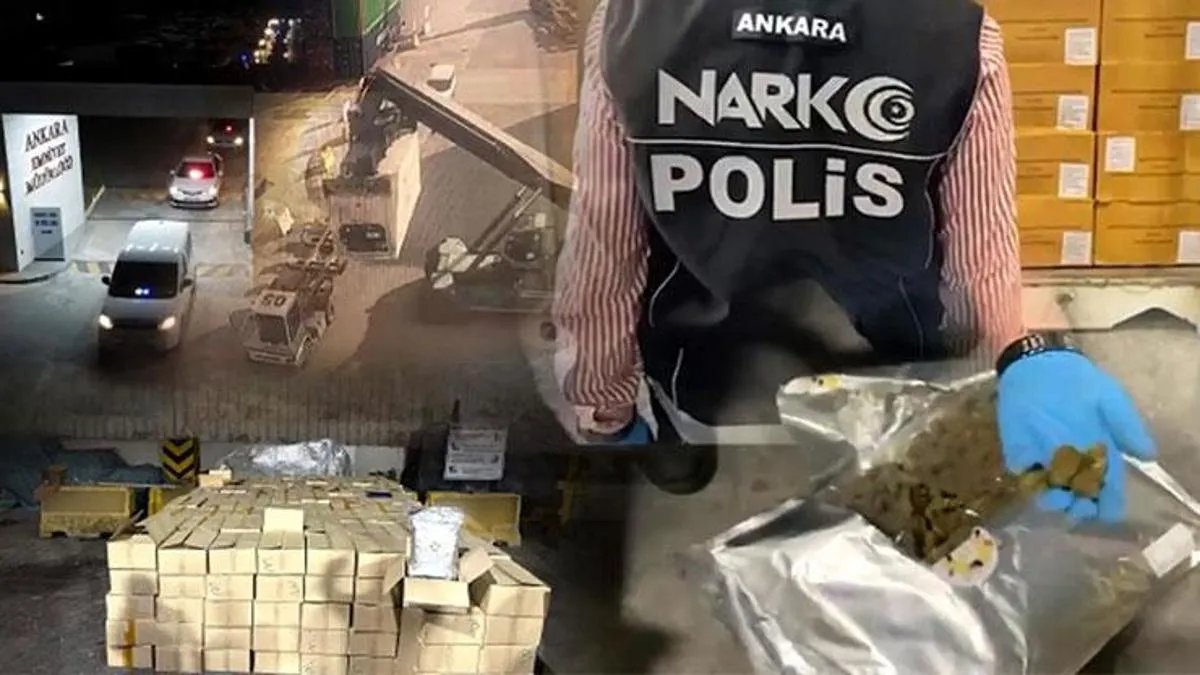 کشف بیش از ۱٫۵ تن مواد مخدر در بندر درینجه ترکیه