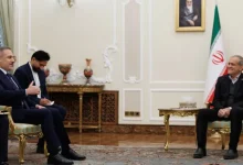 دیدار وزیر امور خارجه ترکیه با رئیس‌جمهور ایران در تهران