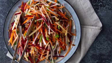 طرز تهیه سالاد هویج و سیب برای مهمانی 10 7 37