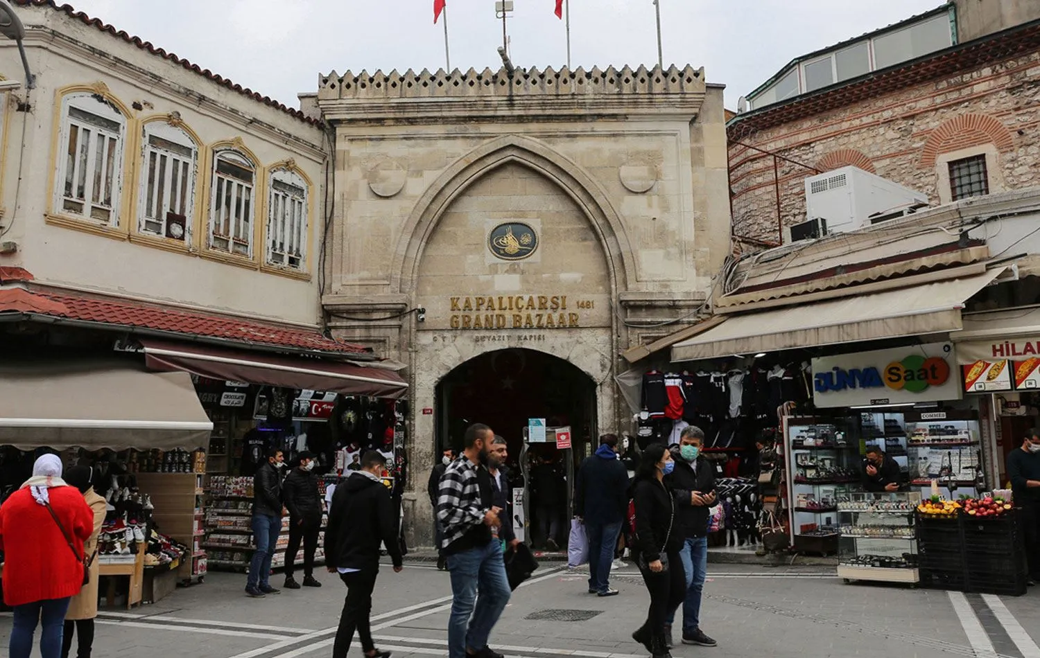 عملیات گسترده پلیس علیه پولشویی در بازار بزرگ استانبول