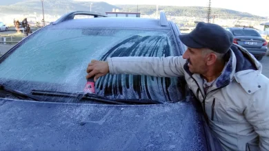 دمای هوا در کارس به منفی ۱۰ درجه رسید