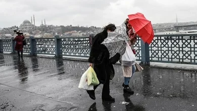 هشدار هواشناسی ترکیه؛ بارش‌های شدید از دوشنبه در راه است