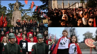 ادای احترام مردم سراسر ترکیه در سالروز درگذشت آتاتورک