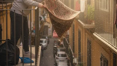 سه ماه حبس برای تکاندن فرش روی بالکن همسایه در مالاتیا