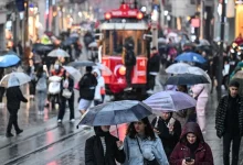 هشدار هواشناسی درباره بارشهای رگباری در چند استان ترکیه