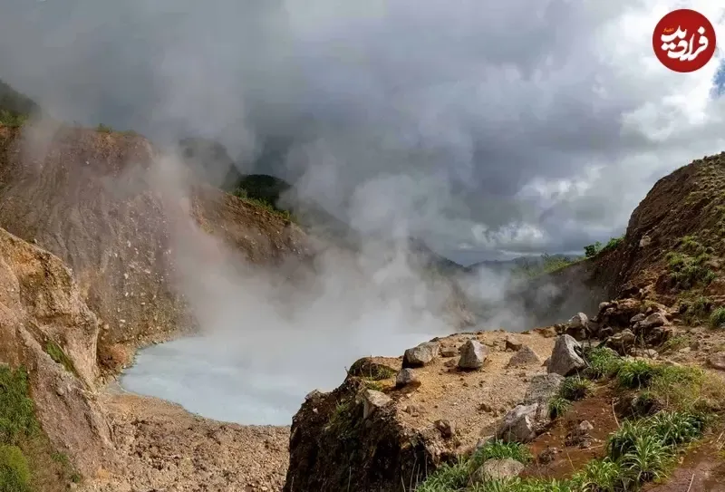 دریاچه جوشان، دومینیکا