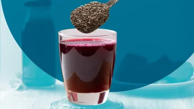 طرز تهیه اسموتی لبو با دانه چیا