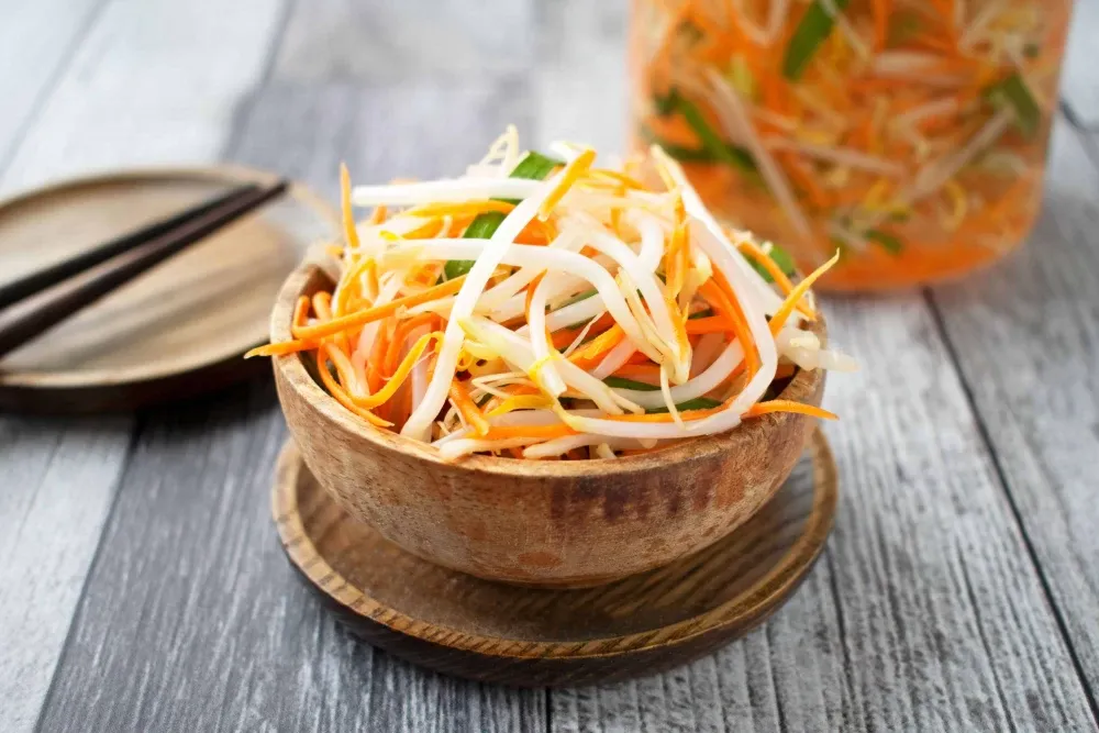 طرز تهیه ترشی جوانه ماش1