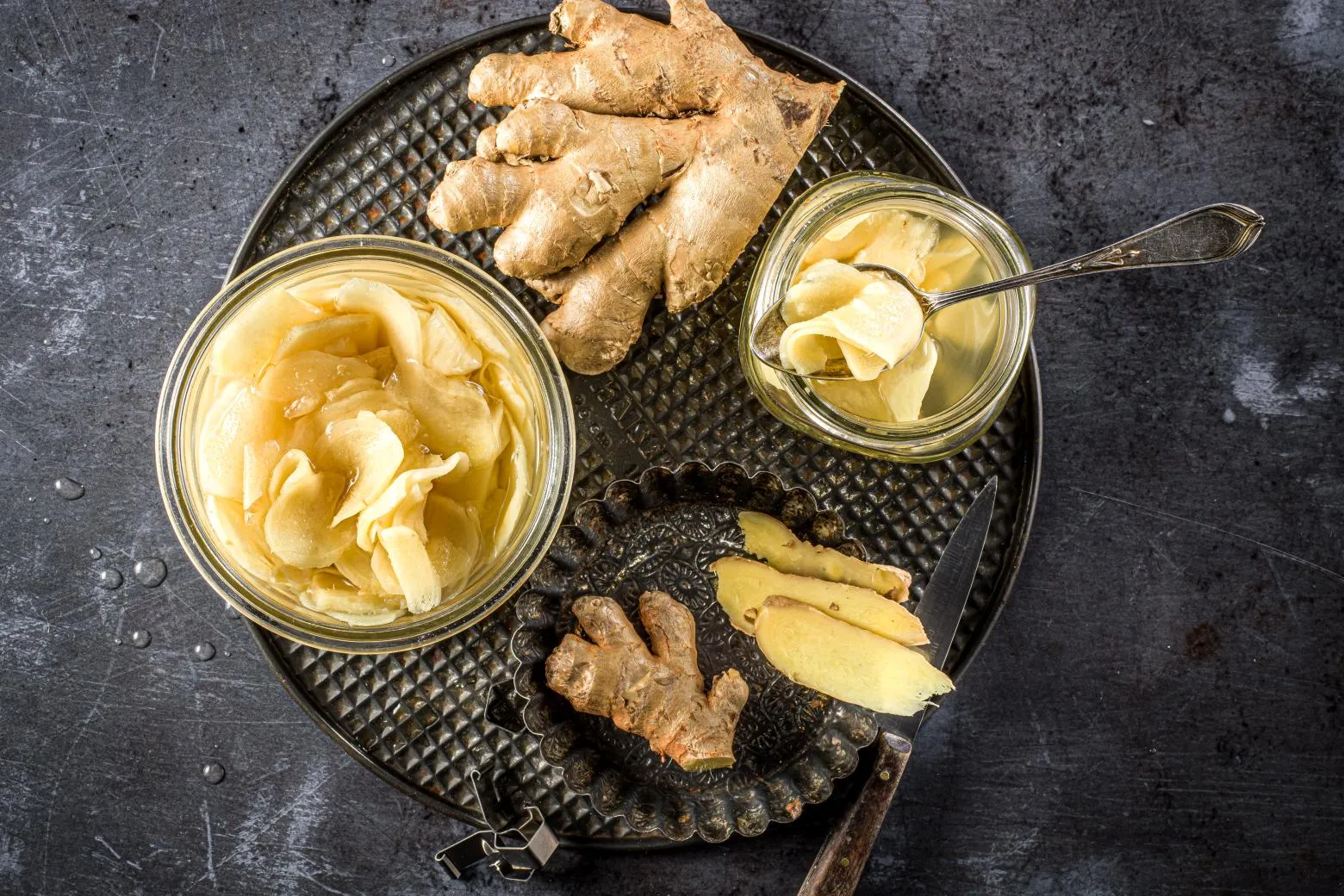 طرز تهیه ترشی زنجبیل