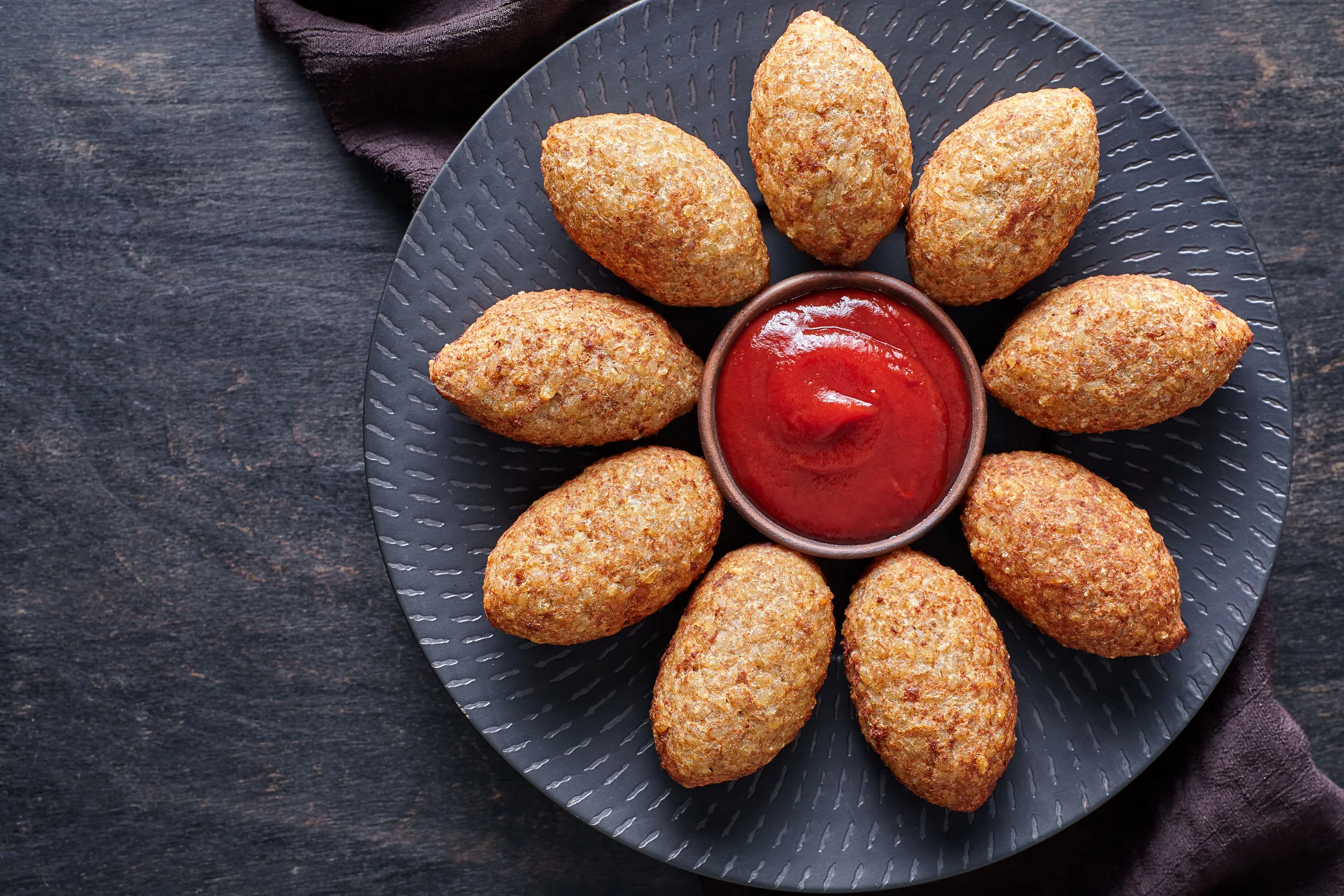 طرز تهیه کُبه برنج عربی