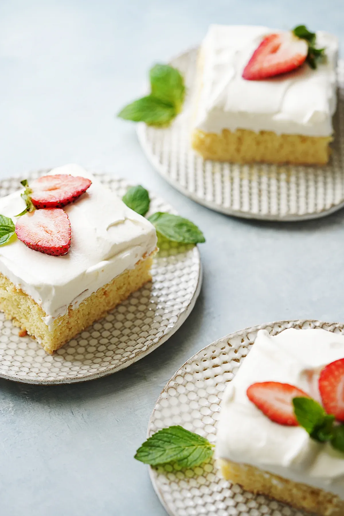 طرز تهیه کیک سه شیر مکزیکی