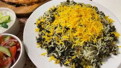 طرز تهیه یک پلو مخلوط برای درمان سرماخوردگی