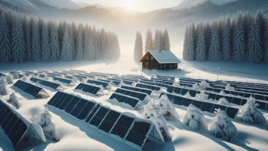 چرا پنل‌های خورشیدی در زمستان کارایی بهتری دارند؟
