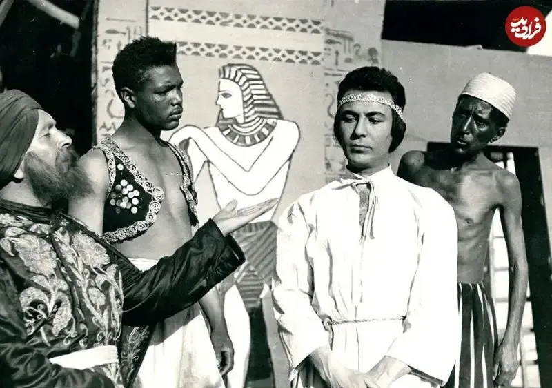 چهره یوسف در اولین فیلم یوسف و زلیخا در ایران