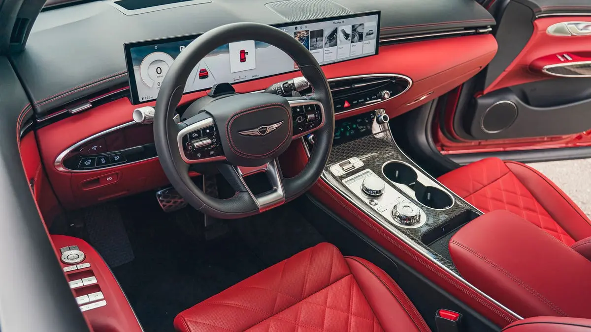 مقایسه لکسوس RX با جنسیس GV70 3 2 105