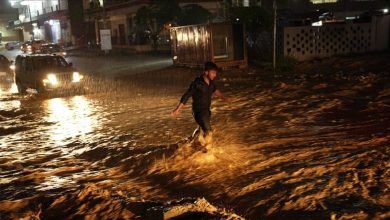 سیلاب ناگهانی وارد یک مدرسه در سلیمانیه شد 2 2 87