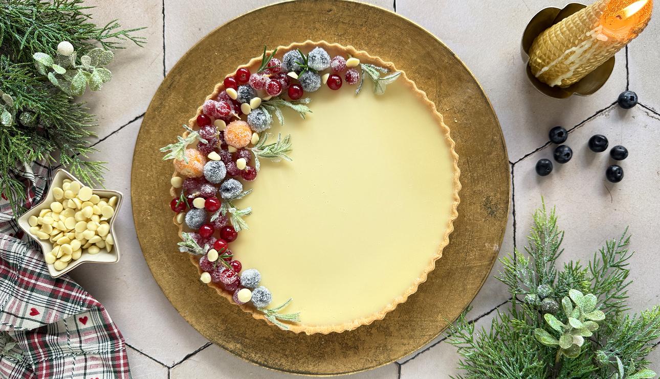 دسر بیسکوییت و انار با کرم لوتوس 2 66 1