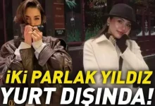 دو ستاره درخشان سینمای ترکیه در تعطیلات اروپا