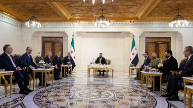 دیدار وزیرای امور خارجه، دفاع و رئیس سازمان اطلاعات ترکیه با احمدالشرع