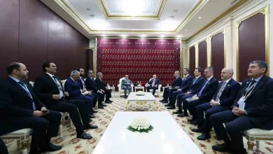 دیدارهای اردوغان در حاشیه «نشست بین المللی صلح» در عشق‌آباد