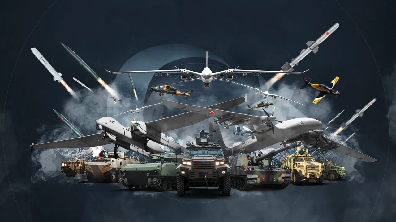 صادرات ۷.۴ میلیارد دلاری صنایع دفاعی و هوانوردی ترکیه از ابتدای سال میلادی