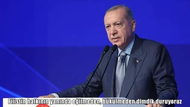 اردوغان: با قامتی استوار در کنار مردم فلسطین ایستاده‌ایم