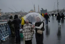 هواشناسی ترکیه: پایان هفته سراسر کشور بارانی خواهد بود