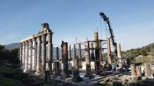 معبد زئوس شکوه گذشته خود را بازمییابد 3 zeus tapinagi gelecek yil restor 1