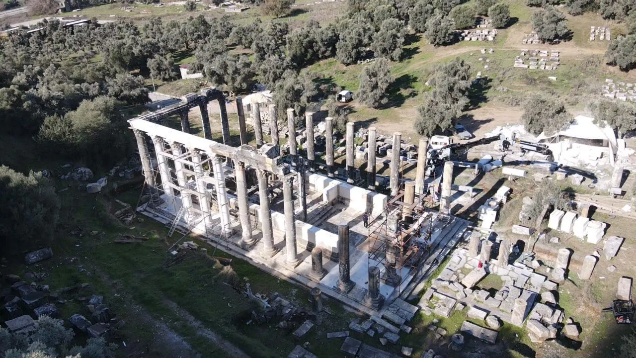 معبد زئوس شکوه گذشته خود را بازمییابد 1 معبد زئوس