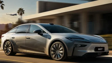 تویوتا bZ7 مدل 2026؛ تویوتا سدان الکتریکی جدید