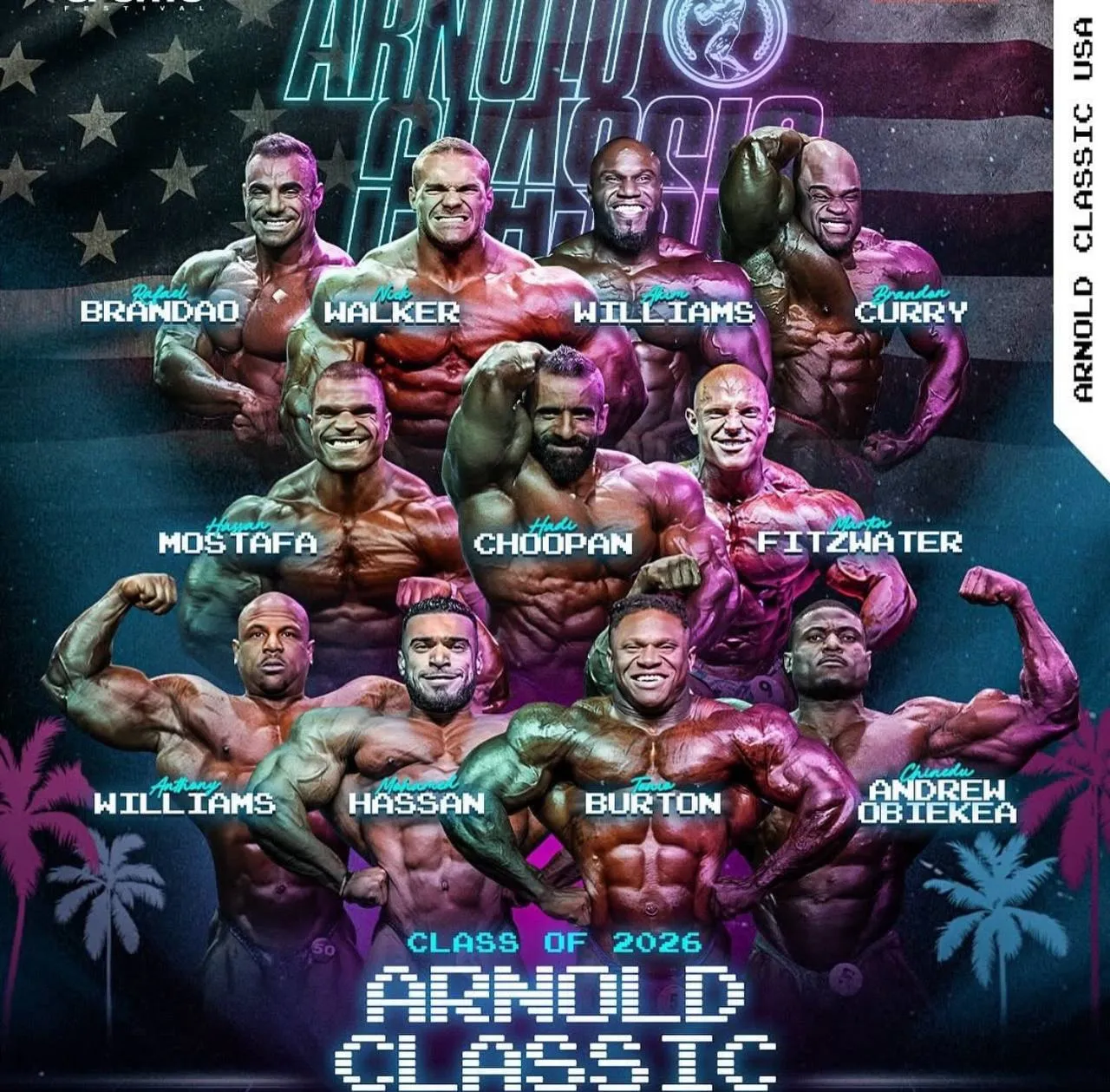 حضور دو‌‌ ورزشکار ایرانی در آرنولدکلاسیک قطعی شد1