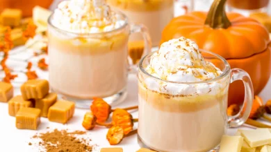 طرز تهیه هات‌ چاکلت کدو حلوایی