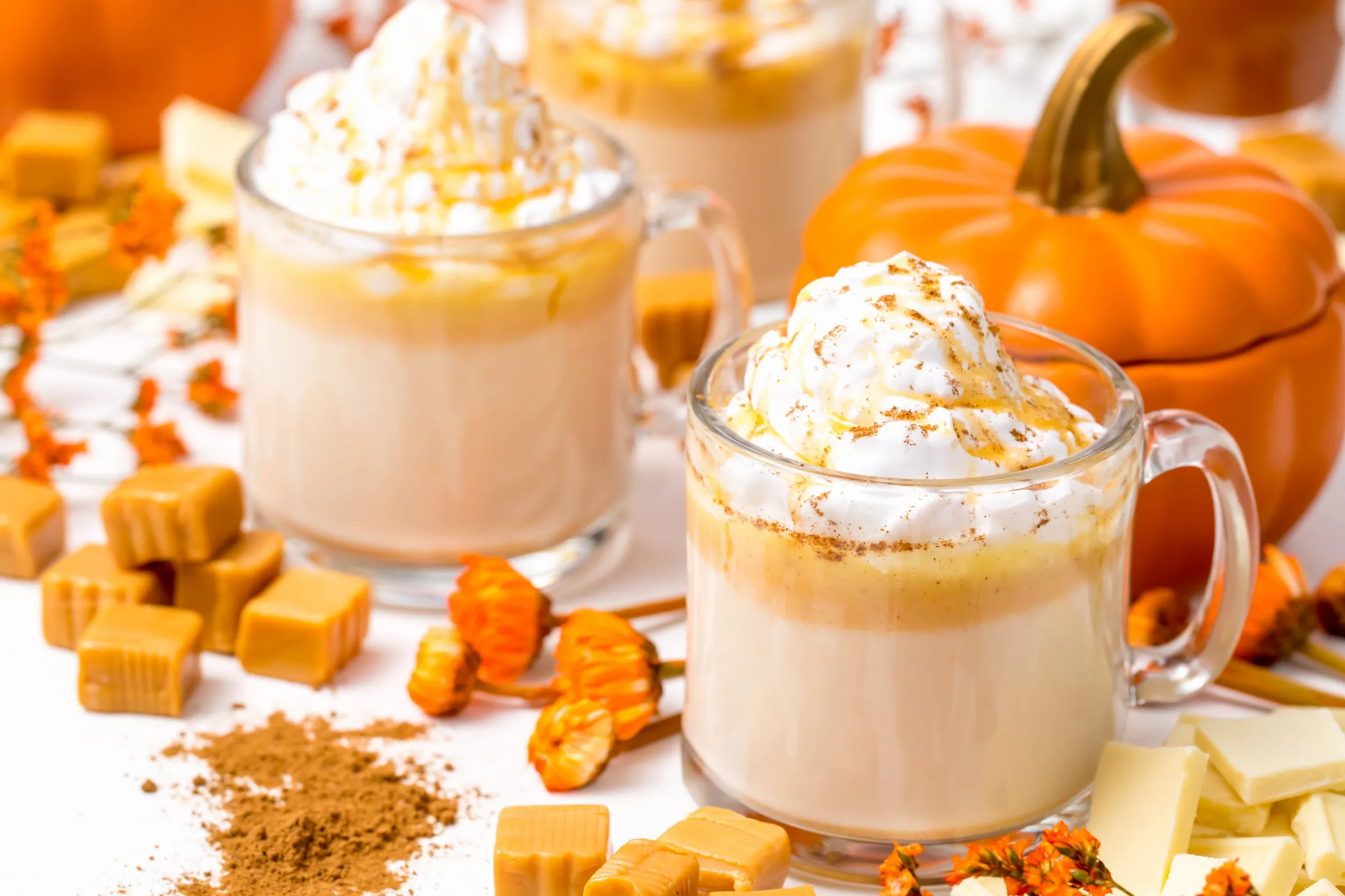 طرز تهیه هات‌ چاکلت کدو حلوایی