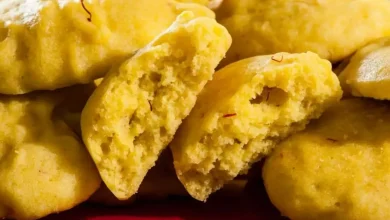 طرز تهیه کوکی زعفرانی