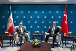 دیدار فیدان و عراقچی در استانبول