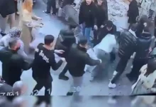 کتک خوردن یک توریست چینی در استانبول