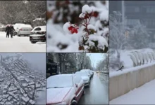 بارش برف و سرمای شدید در بسیاری از استان‌های ترکیه
