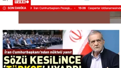 پزشکیان با تذکر طنزآمیز به زبان ترکی ‌قطع‌کننده سخنانش واکنش نشان داد