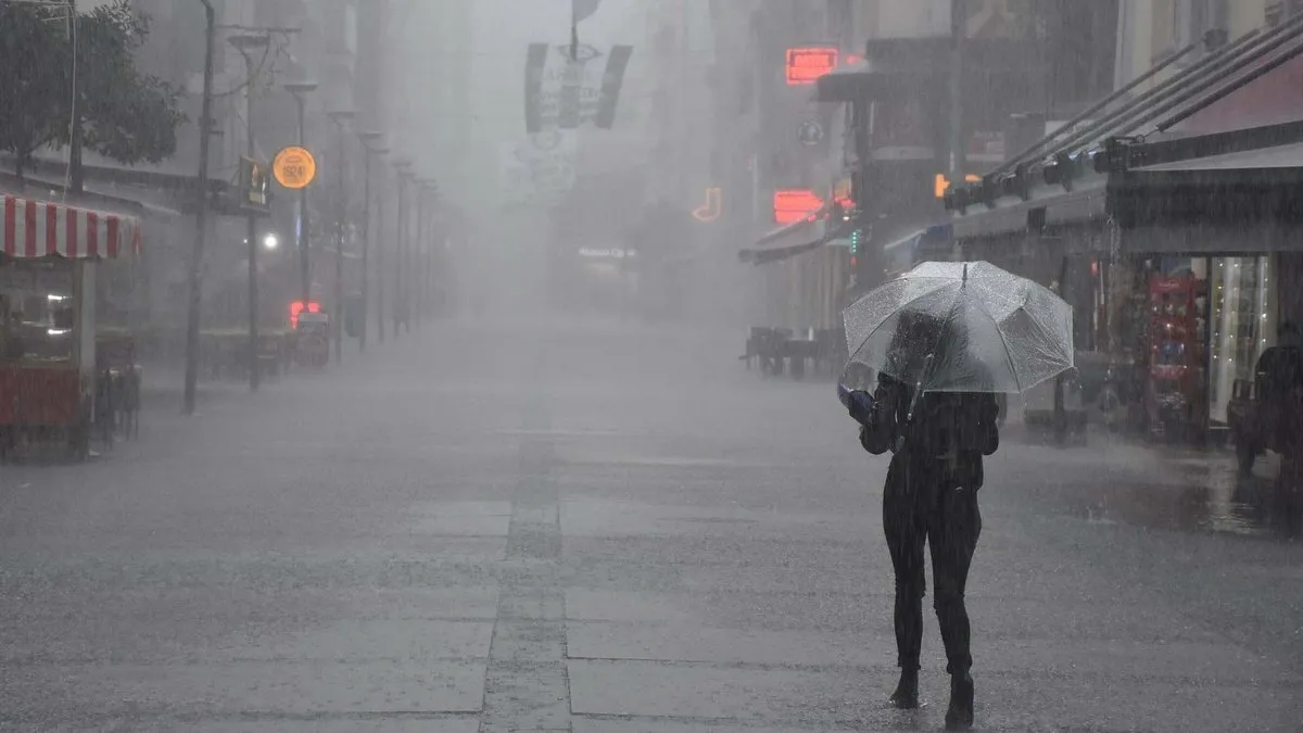 هشدار هواشناسی ترکیه در خصوص هوای سرد و بارش