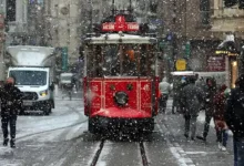 دمای هوا در استانبول به ۲ درجه می‌رسد