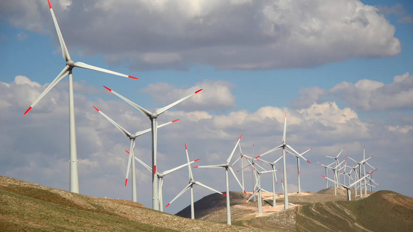 ظرفیت نصب‌شده انرژی بادی ترکیه