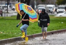 بارش‌های سیل‌آسا زندگی را در ترکی