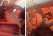 درگیری در پرواز آنتالیا–منچستر